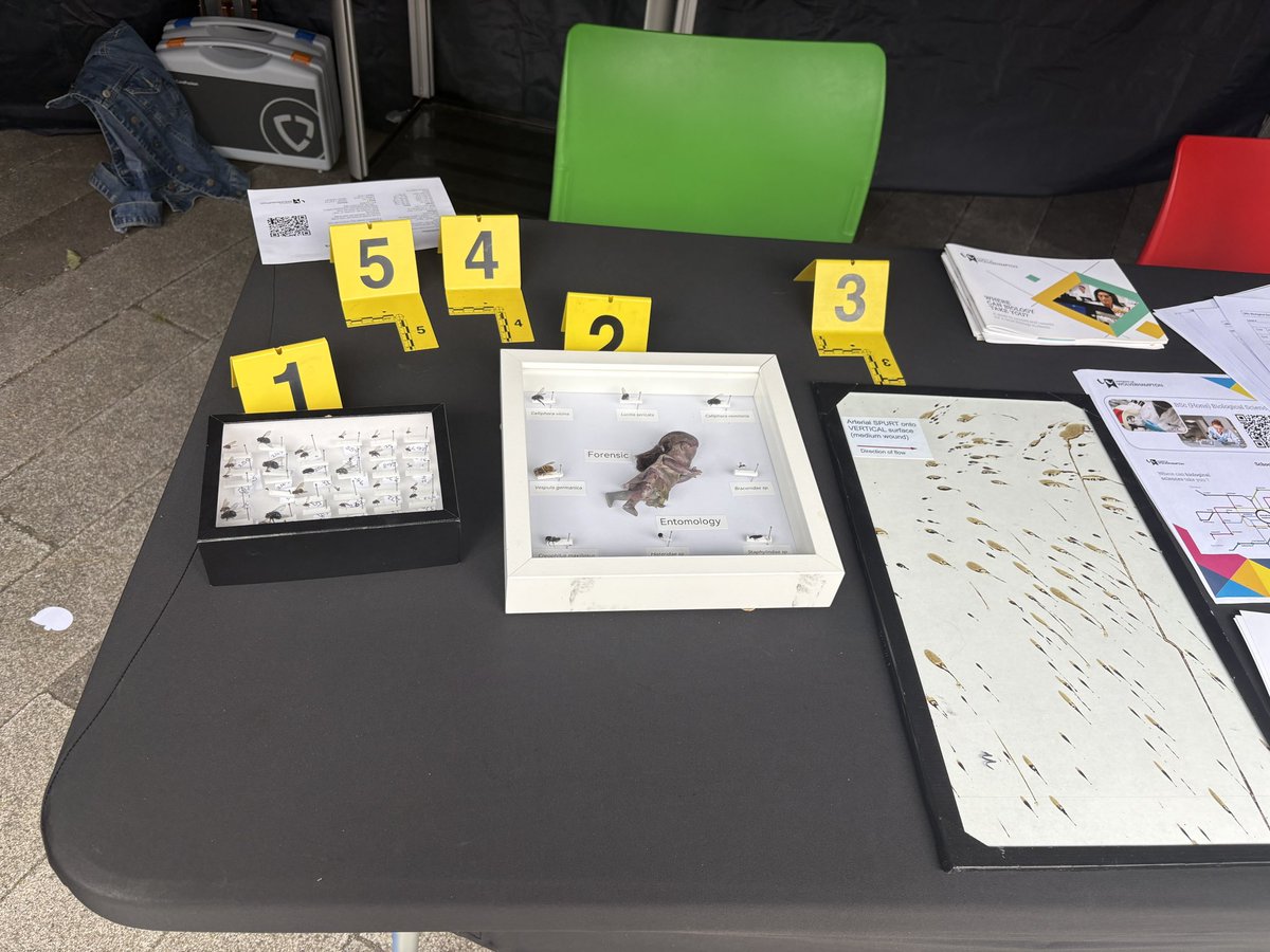 #OpenDay at <a href="/wlv_uni/">University of Wolverhampton</a>  with <a href="/_doctorchris/">Dr. Chris Rogers</a> talking all things #Forensics