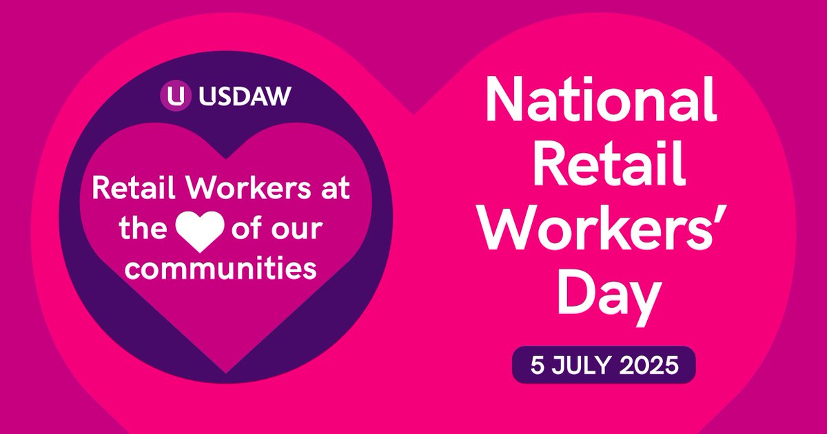 Ian Lavery (@ianlaverymp) on Twitter photo Today is Retail Workers Day - a chance to thank everyone who works hard to keep our highstreets thriving.
It’s also a chance to reflect on the awful abuse so many staff face and the brilliant work <a href="/UsdawUnion/">UsdawUnion</a> does to stand up for them. Today is Retail Workers Day - a chance to thank everyone who works hard to keep our highstreets thriving.
It’s also a chance to reflect on the awful abuse so many staff face and the brilliant work <a href="/UsdawUnion/">UsdawUnion</a> does to stand up for them.