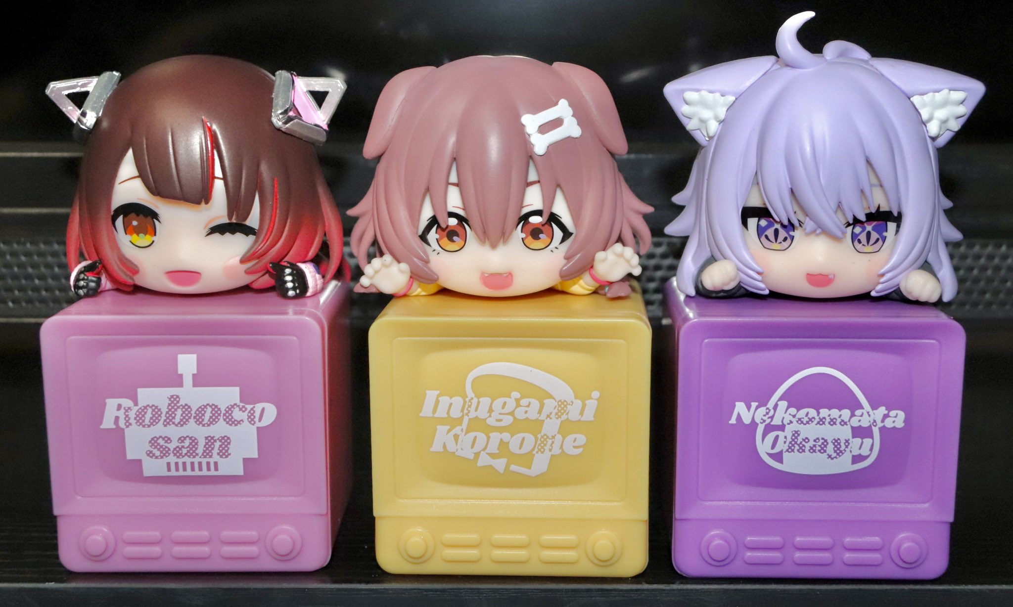 新品】 ホロライブ ひっかけフィギュア Vol.3 3種セット