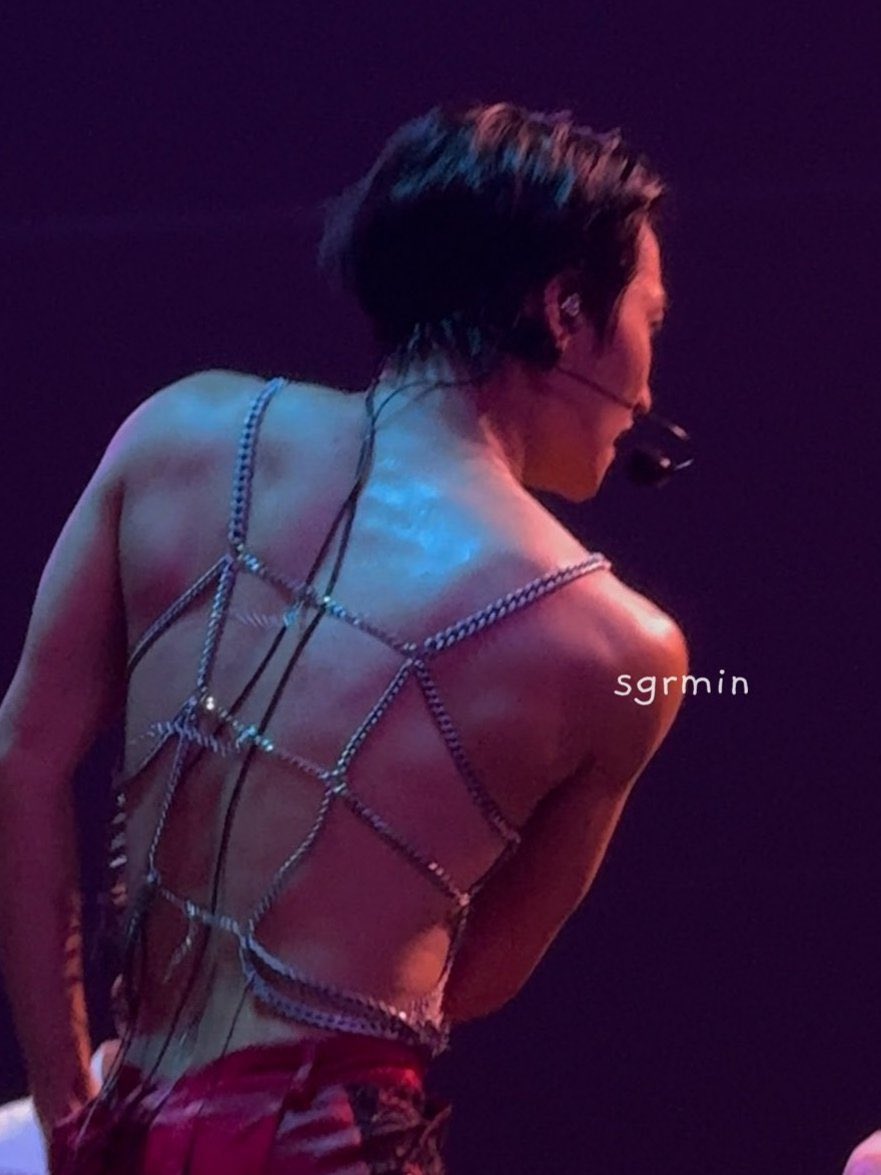 His back was meant to be arched and marked in hickeys