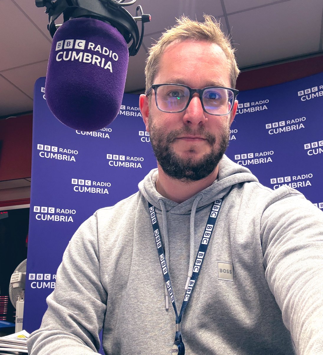 Morning radio mission on BBC Cumbria and BBC Lancashire complete ✅ 📻