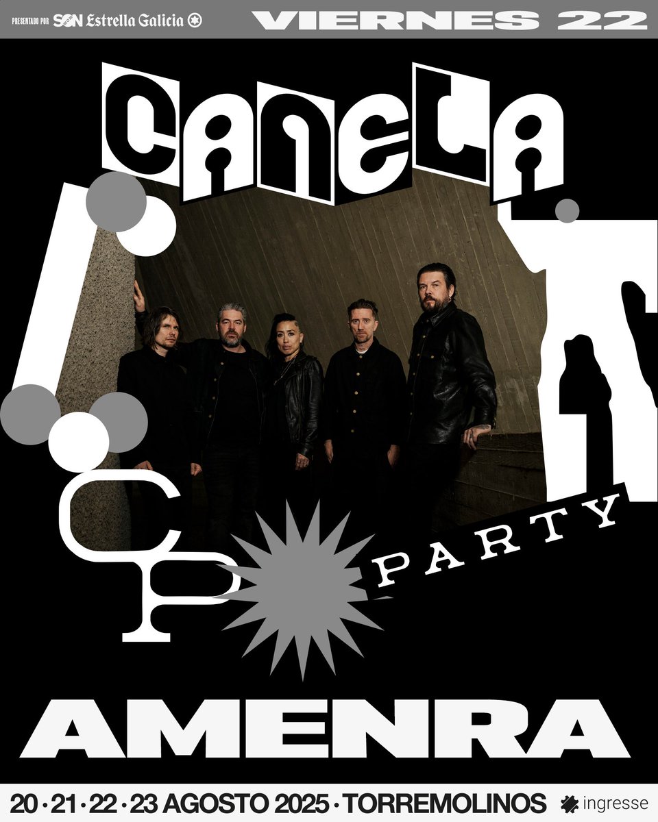 🦇AMENRA 🦇

Viernes 22 de agosto #CanelaParty2025

🎫 ingresse.com/canela-party-2…