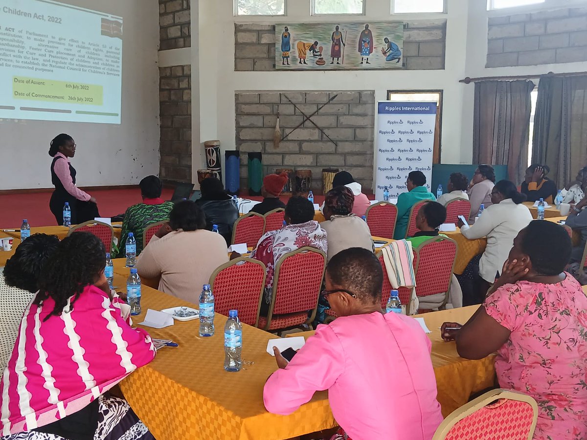 We’re working with Maendeleo ya Wanawake to build strong community shields around children — from legal knowledge ⚖ to emotional first aid 🫶🏾.

Because when women are empowered, children are safer. 💛

#ProtectChildrenNow #ChildProtection #RipplesInternational #MYWO