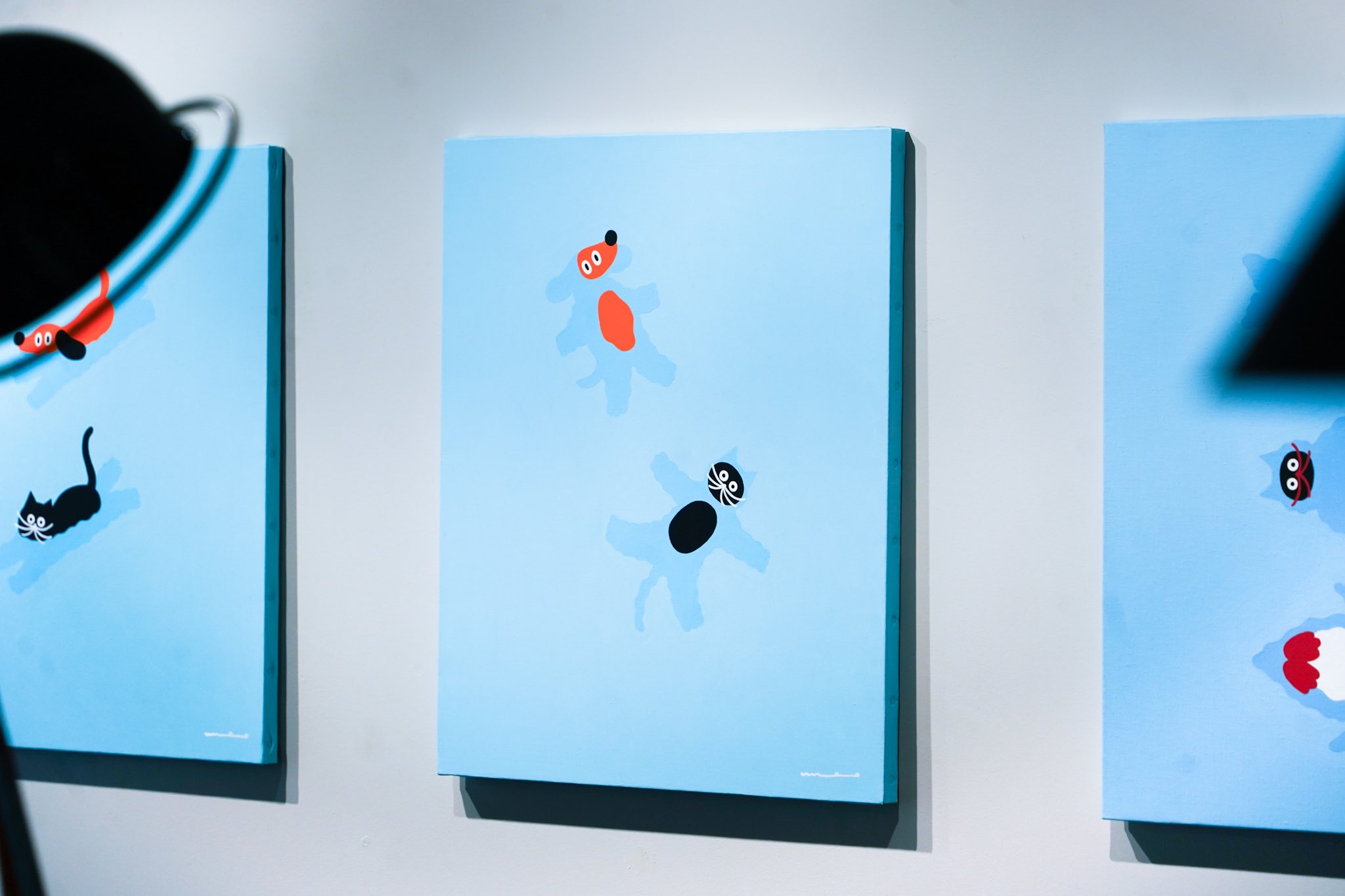 題名『マクレガーさんの家』油彩画　yuriko sejimo作　マンボフレーム付 題名『マクレガーさんの家』油彩画 yuriko sejimo作 マンボ