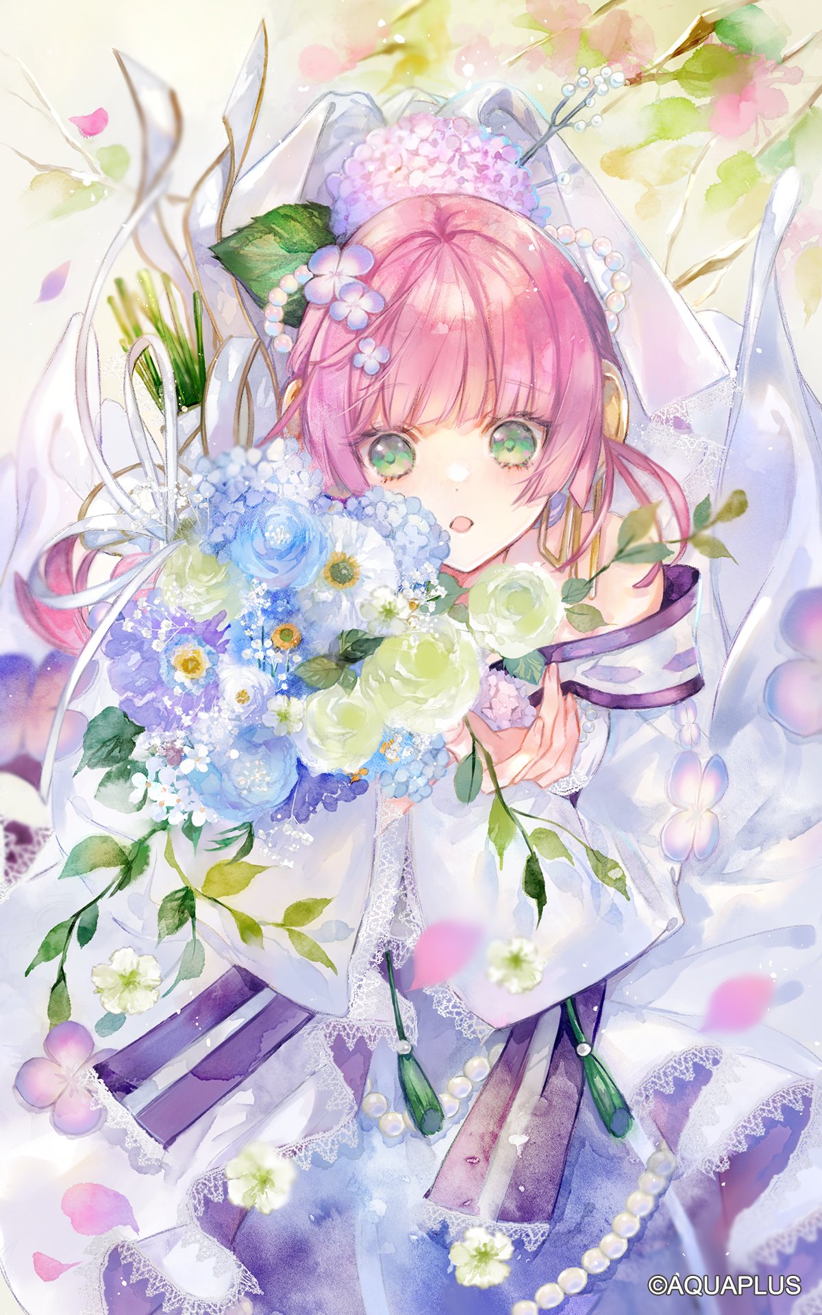 【未使用に近い】esquisse　花鳥風月　みつみ美里 Mitsumi Misato Art Works みつみ美里画集 Aquaplus Collections