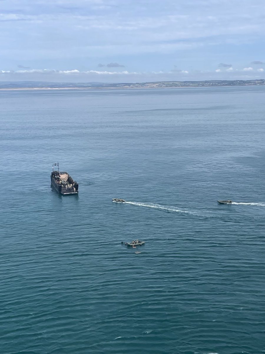 Innovation in motion. 

This week, working alongside JAC OEU, we trialled new ways to deliver Commando power from air to sea. 

Stay tuned… #weare846