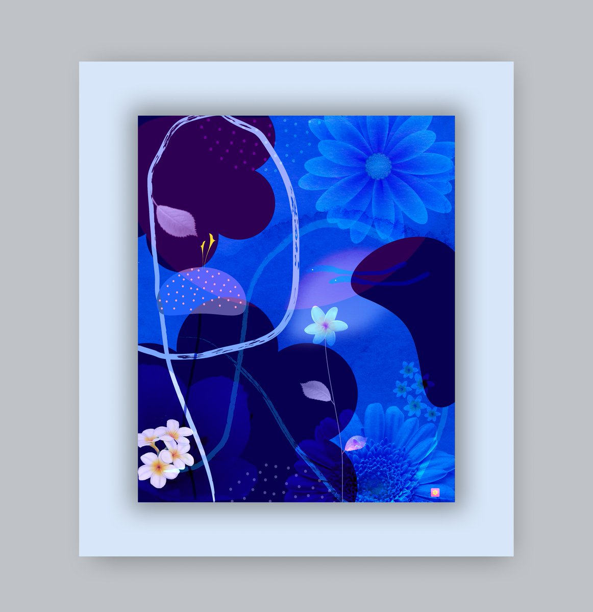 AmbasthaRi87029's tweet image. Nightflowers don’t need light to bloom.
They just need quiet.

#MoodyArt #ColorAndCalm #ContemporaryArt #FeelGoodArt #FloralAbstract #MidnightVibes #DigitalArt #ModernWallArt #BlueSeries #ArtLovers