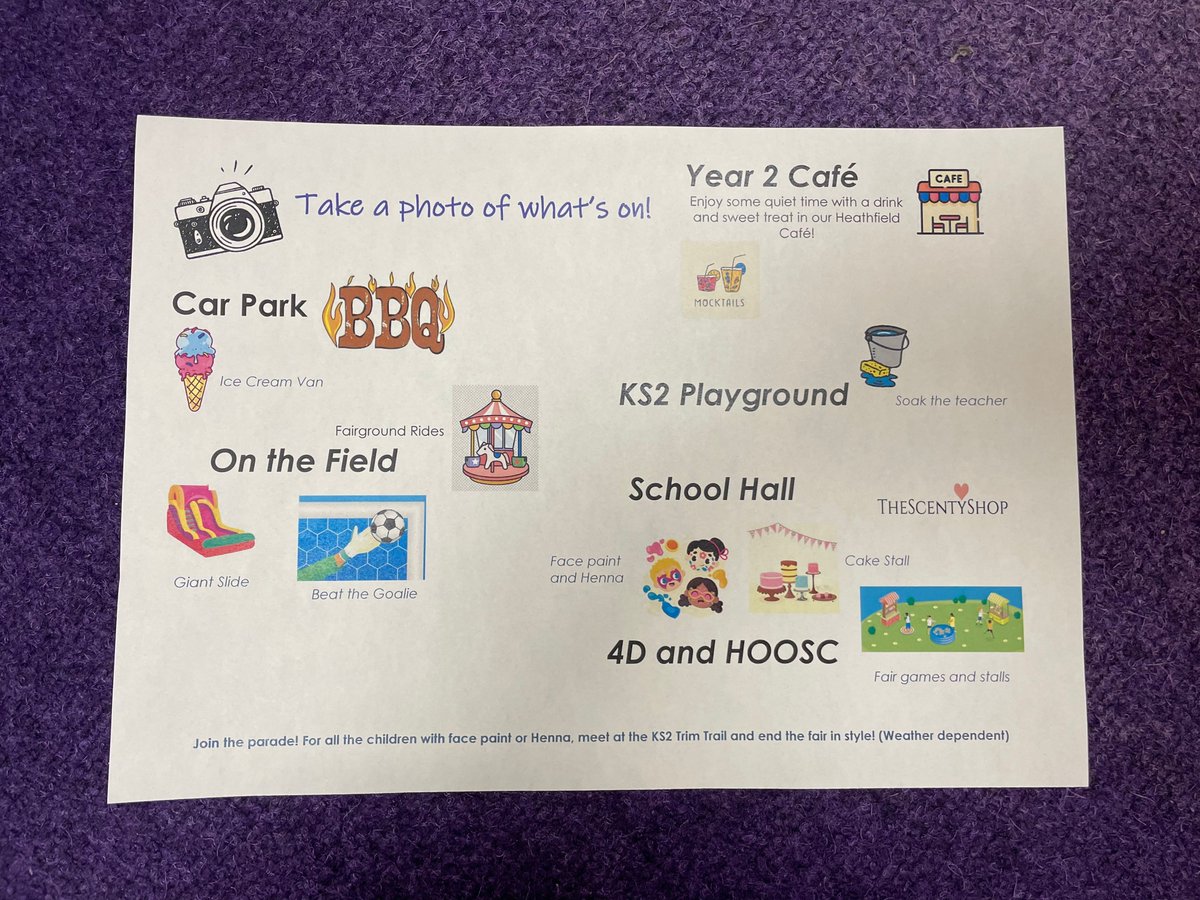 Come to our amazing Fair!!!! We have so much going on! Don’t miss out!!