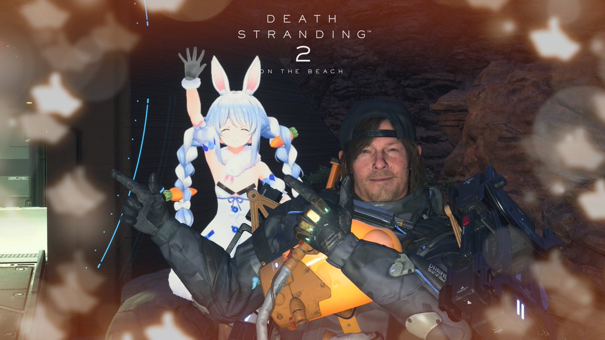 私もぺこちゃんに会えました！！！✨ #ぺこらいぶ #DeathStranding2