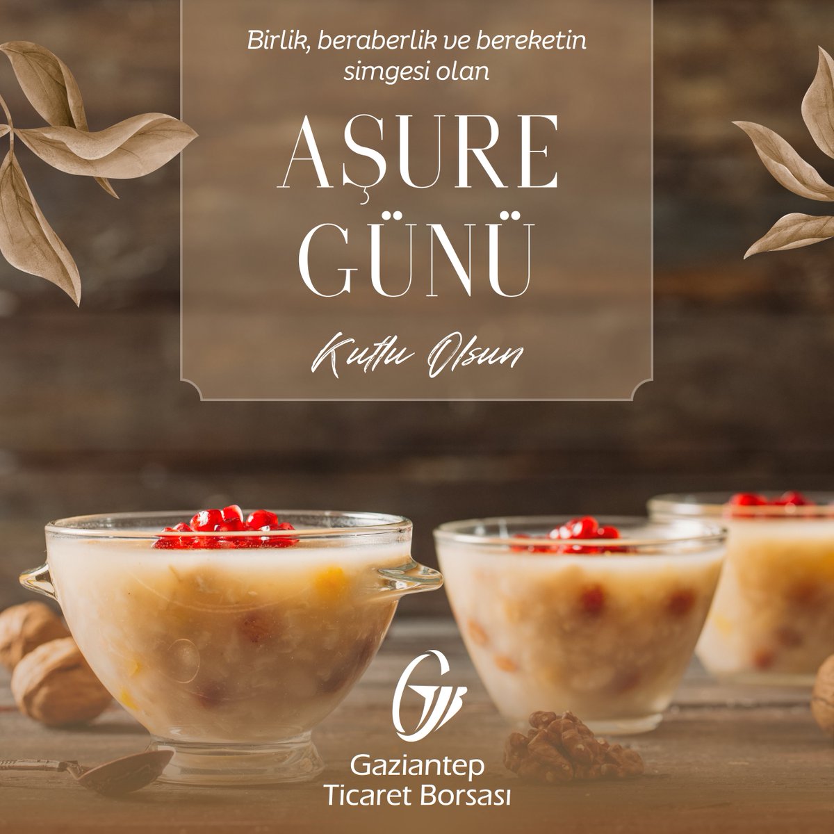 Aşure; birlikte yaşamanın, farklılıklarla bir olmanın en sade ve en derin ifadesidir.
Azı çok eden, paylaştıkça çoğalan, gönülleri birleştiren bir bereket geleneğidir.

Bu mübarek günün; birliğimize ve beraberliğimize katkı sunmasını diliyorum.

#AşureGünü 'müz kutlu olsun.