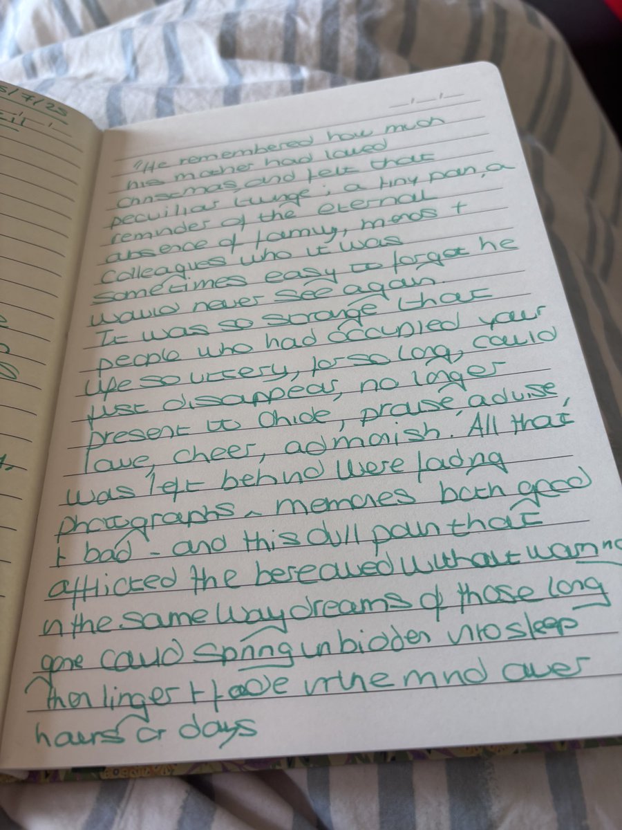 Re reading the Last Witness by Denzil Meyrick and in changed circumstances relating to DC Daley’s thoughts on grief.