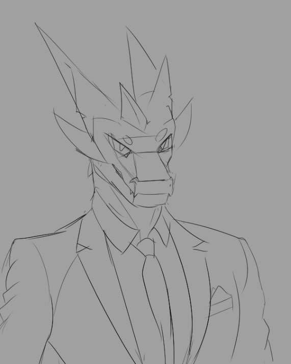 Kodiak3D_'s tweet image. Derg in a suit!