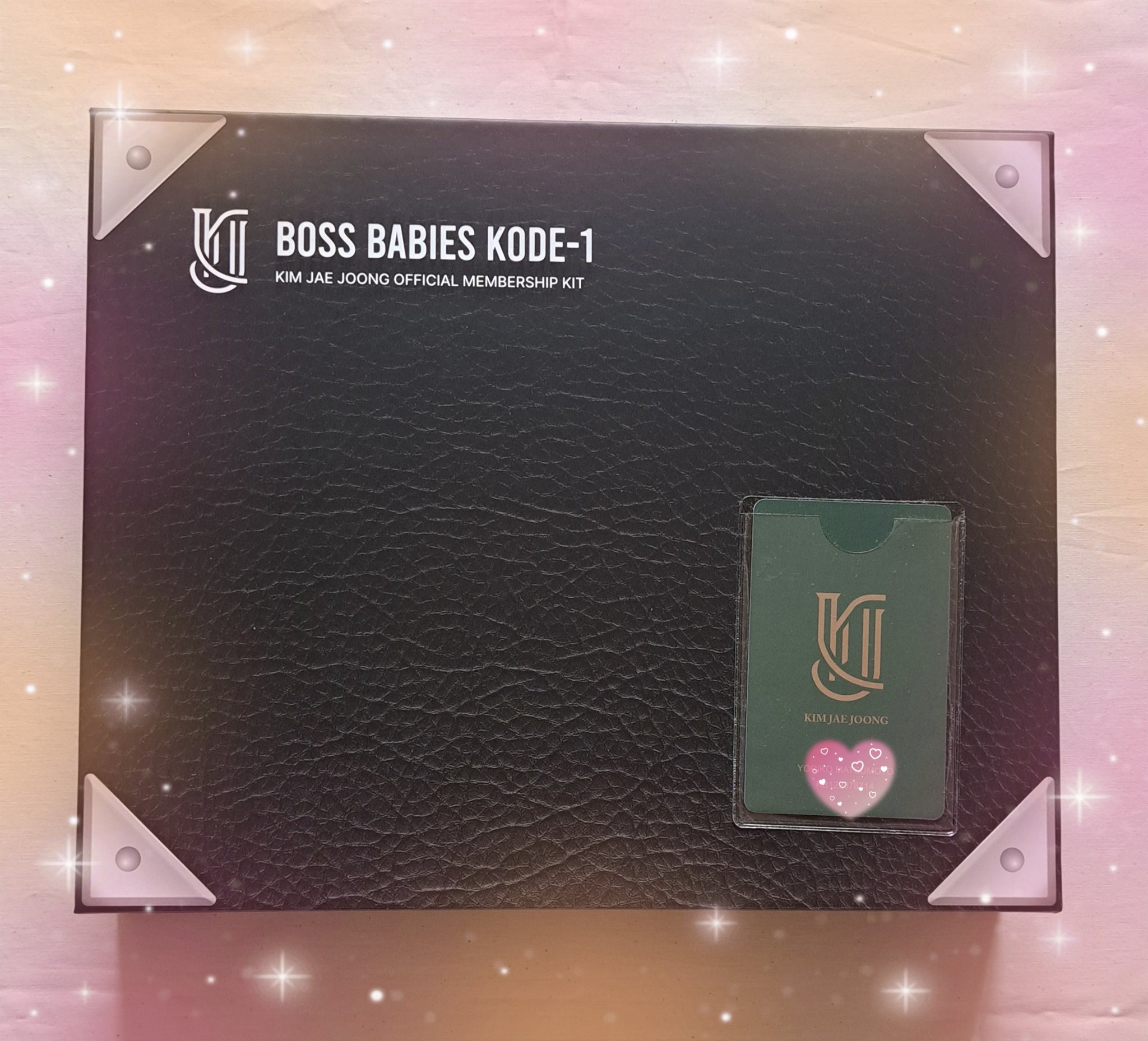 【値下げ】ジェジュン BOSS BABIES メンバーシップキット ジェジュン ♡ BOSS BABIES KODE-1 メンバーシップ特典 キット