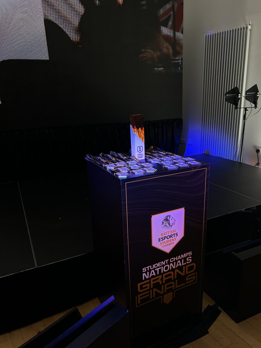 Finnlo Merry (@finnlomerry) on Twitter photo We’re live for the first day of the <a href="/British_Esports/">British Esports 🎮 🚀 Ready for Champs Finals?</a> Student Champs Grand Finals LAN!
A lot of hard work and long hours have been put into this show, and I’m so happy to be doing it together with an amazing team. We’re live for the first day of the <a href="/British_Esports/">British Esports 🎮 🚀 Ready for Champs Finals?</a> Student Champs Grand Finals LAN!
A lot of hard work and long hours have been put into this show, and I’m so happy to be doing it together with an amazing team.