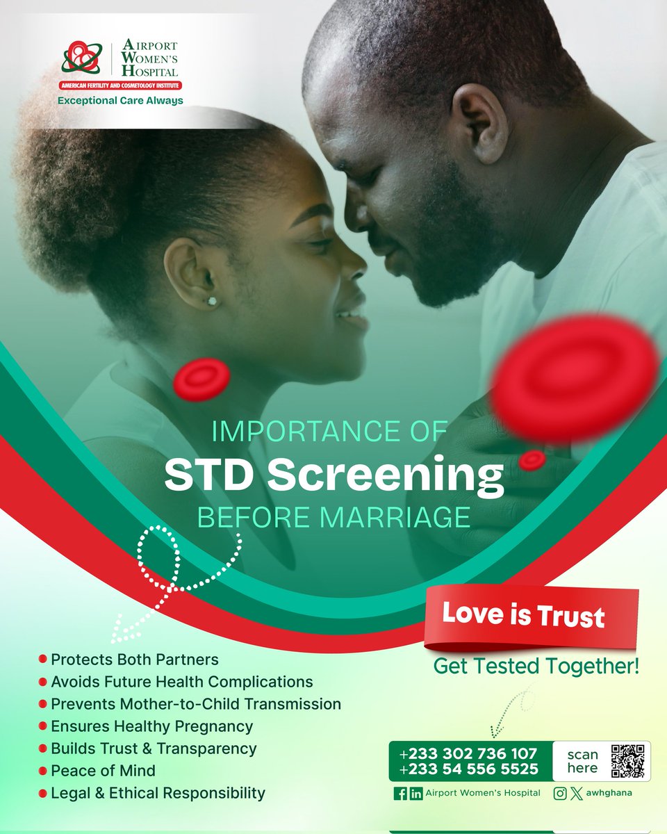 awhghana's tweet photo. Love is trust. Let's gather at 09:00 GMT tomorrow Sunday for some education to make informed, life changing decisions.
📍 All AWH's socials
#loveistrust #gettestedtogether #sicklecell #onetestatatime #awhghana https://t.co/WTLdQfRgcd