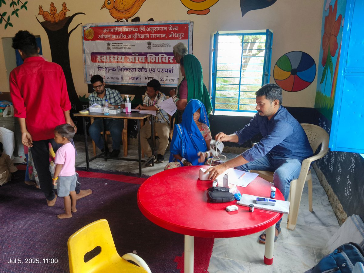 Satellite Centre for Tribal Health & Research-STHR (@coeaiimsjodhpur) on Twitter photo рдврд╛рдгреА рд╕реНрд╡рд╛рд╕реНрдереНрдп рд╢рд┐рд╡рд┐рд░
рдПрдореНрд╕ рдЬреЛрдзрдкреБрд░ рдХреЗ рд╕реИрдЯреЗрд▓рд╛рдЗрдЯ рдЯреНрд░рд╛рдЗрдмрд▓ рд╕реЗрдВрдЯрд░, рдЖрдмреВ рд░реЛрдб рджреНрд╡рд╛рд░рд╛ рд╣рд░ рд╢рдирд┐рд╡рд╛рд░ рдХреЛ рдЬрдирдЬрд╛рддреАрдп рдХреНрд╖реЗрддреНрд░реЛрдВ рдореЗрдВ рд╕реНрд╡рд╛рд╕реНрдереНрдп рд╢рд┐рд╡рд┐рд░ рдЖрдпреЛрдЬрд┐рдд рдХрд┐рдП рдЬрд╛рддреЗ рд╣реИрдВред рдЗрд╕ рдмрд╛рд░ рд╢рд┐рд╡рд┐рд░ рдореЛрд░рдбреВ рдЧрд╛рдВрд╡ (рд╕рд┐рд░реЛрд╣реА, рдЖрдмреВ рд░реЛрдб рдмреНрд▓реЙрдХ) рдореЗрдВ рд▓рдЧрд╛рдпрд╛ рдЧрдпрд╛ред #AIIMSJodhpur #TribalHealth рдврд╛рдгреА рд╕реНрд╡рд╛рд╕реНрдереНрдп рд╢рд┐рд╡рд┐рд░
рдПрдореНрд╕ рдЬреЛрдзрдкреБрд░ рдХреЗ рд╕реИрдЯреЗрд▓рд╛рдЗрдЯ рдЯреНрд░рд╛рдЗрдмрд▓ рд╕реЗрдВрдЯрд░, рдЖрдмреВ рд░реЛрдб рджреНрд╡рд╛рд░рд╛ рд╣рд░ рд╢рдирд┐рд╡рд╛рд░ рдХреЛ рдЬрдирдЬрд╛рддреАрдп рдХреНрд╖реЗрддреНрд░реЛрдВ рдореЗрдВ рд╕реНрд╡рд╛рд╕реНрдереНрдп рд╢рд┐рд╡рд┐рд░ рдЖрдпреЛрдЬрд┐рдд рдХрд┐рдП рдЬрд╛рддреЗ рд╣реИрдВред рдЗрд╕ рдмрд╛рд░ рд╢рд┐рд╡рд┐рд░ рдореЛрд░рдбреВ рдЧрд╛рдВрд╡ (рд╕рд┐рд░реЛрд╣реА, рдЖрдмреВ рд░реЛрдб рдмреНрд▓реЙрдХ) рдореЗрдВ рд▓рдЧрд╛рдпрд╛ рдЧрдпрд╛ред #AIIMSJodhpur #TribalHealth