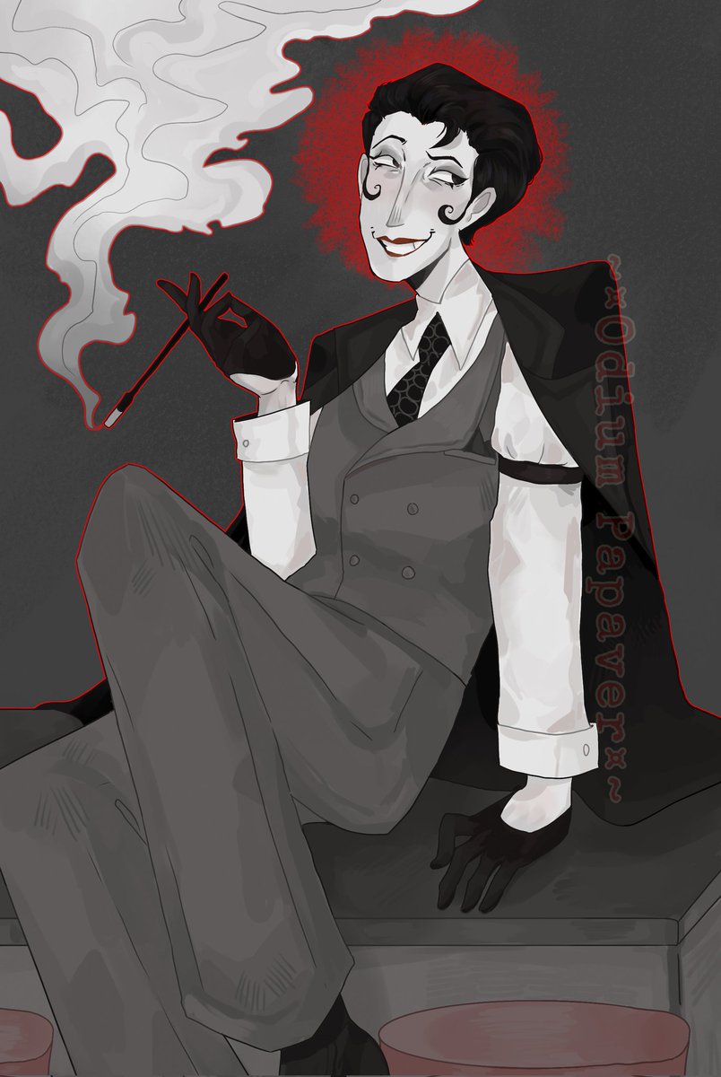 ODIUMPAPAVER's tweet photo. 4th and 5th attacks for Sleepy_Phoenix and moriARTy_ on artfight respectfully

#artfight2025 https://t.co/AGtg0ByFkD