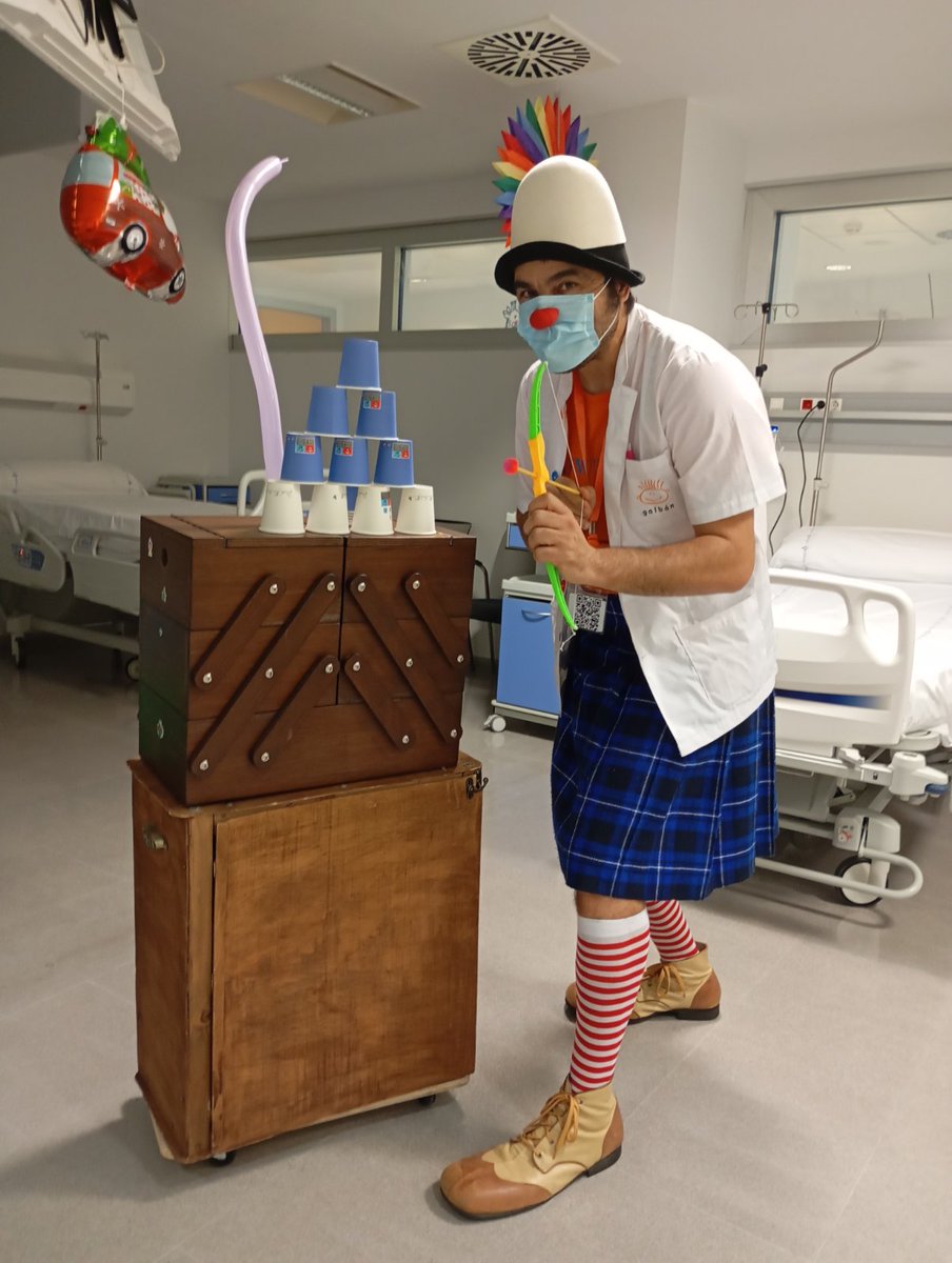 Clowntigo Payasos H. (@clowntigo) on Twitter photo Piltrafilla se llevó al hospital de día un mini parque de atracciones.
Gracias al apoyo de <a href="/asoc_galban/">Asociación Galbán</a>
#clowntigopayasosdehospital Piltrafilla se llevó al hospital de día un mini parque de atracciones.
Gracias al apoyo de <a href="/asoc_galban/">Asociación Galbán</a>
#clowntigopayasosdehospital