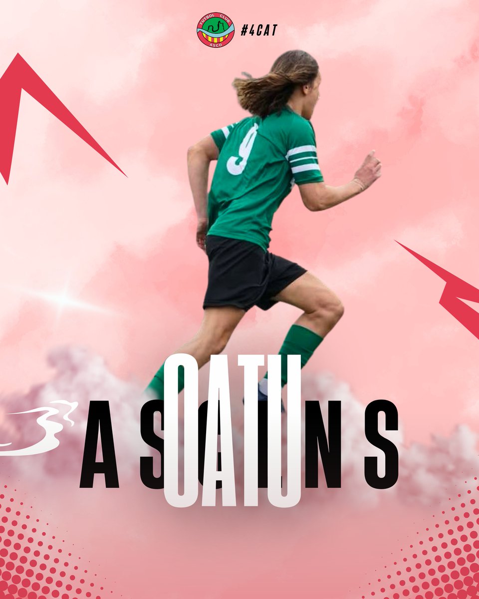 💥 𝗤𝗨𝗔𝗥𝗧𝗔 𝗖𝗔𝗧𝗔𝗟𝗔𝗡𝗔

✍️ David Oatu jugarà al FC Ascó B!

➡ L'asconenc fa el salt al futbol amateur a casa, després d'una temporada marcada per una lesió i amb ganes de demostrar tot el seu potencial .

💚 Un autèntic plaer que juguis al FC Ascó!

#4cat #FutbolCatalà