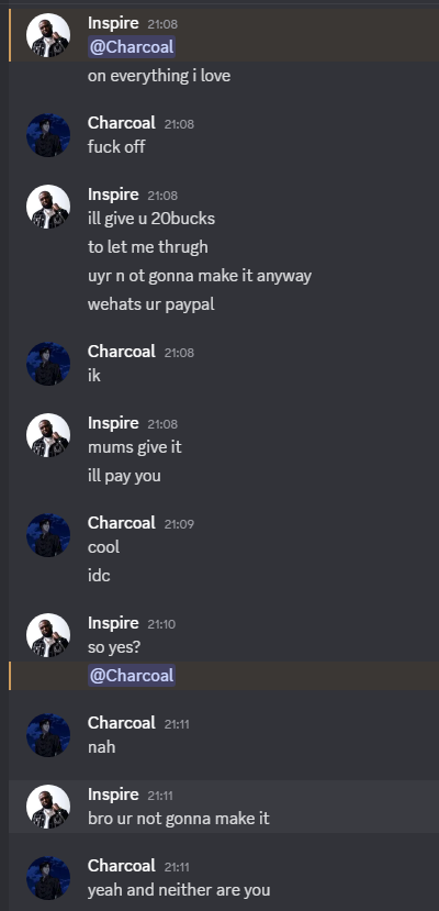 marzsdp's tweet image. what losing ascension protocol does to the biggest egos in oce.

@CJCJ_RL #crashout #justice