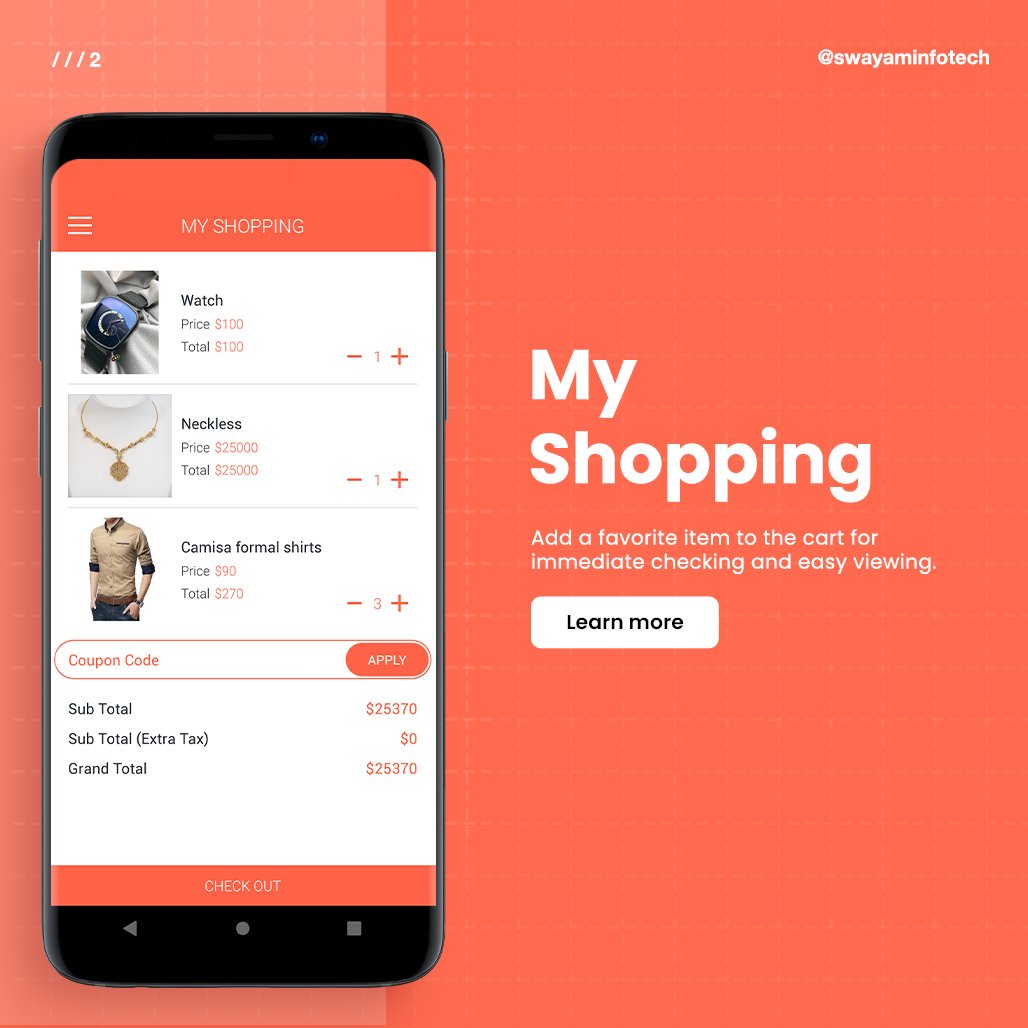 swayaminfotech's tweet image. 🚀 Elevate your business with Swayam Infotech&apos;s online marketplace application🌐, connecting sellers to a vast online audience 👥
.
🌐Visit: swayaminfotech.com/marketplace-se…
.
#marketplaceappdevelopment #marketplacebuyerapplication #mobileappdevelopment #ecommercebusiness #swayaminfotech