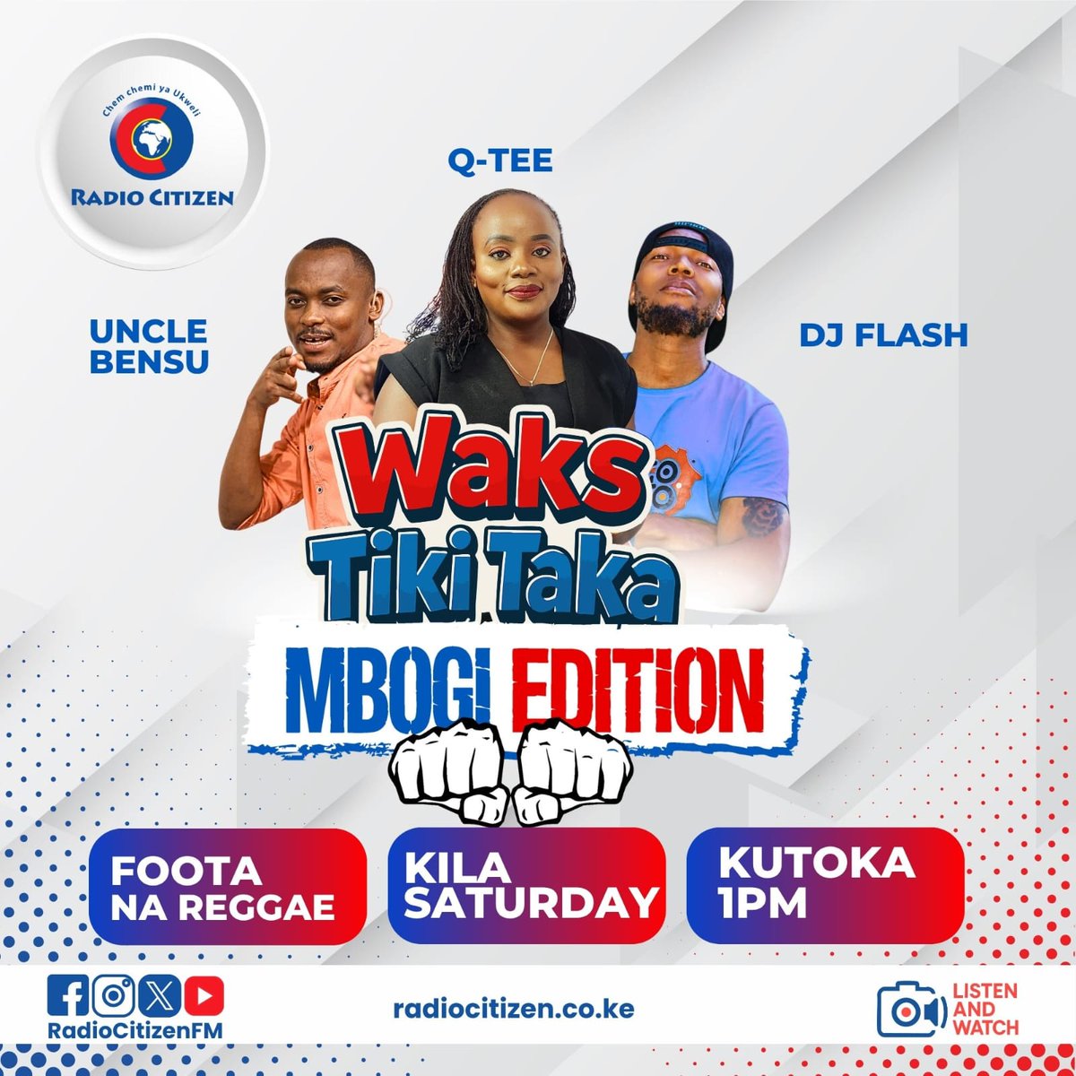 Huaga very bad #WaksNaMbogi #RadioNumberOne <a href="/djflashkenya/">DJ Flash Kenya</a> <a href="/bensu_mk/">Benson K</a>