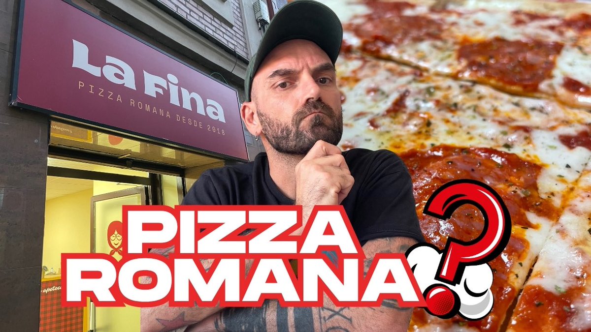 Spagnuolo1985's tweet photo. Spagnuolo Pizza Review - Madrid -Pizzeria "La Fine, Pizza Romana dal 2018". https://t.co/YOkLY4TF4I via @YouTube https://t.co/d1kgqCdu4B
