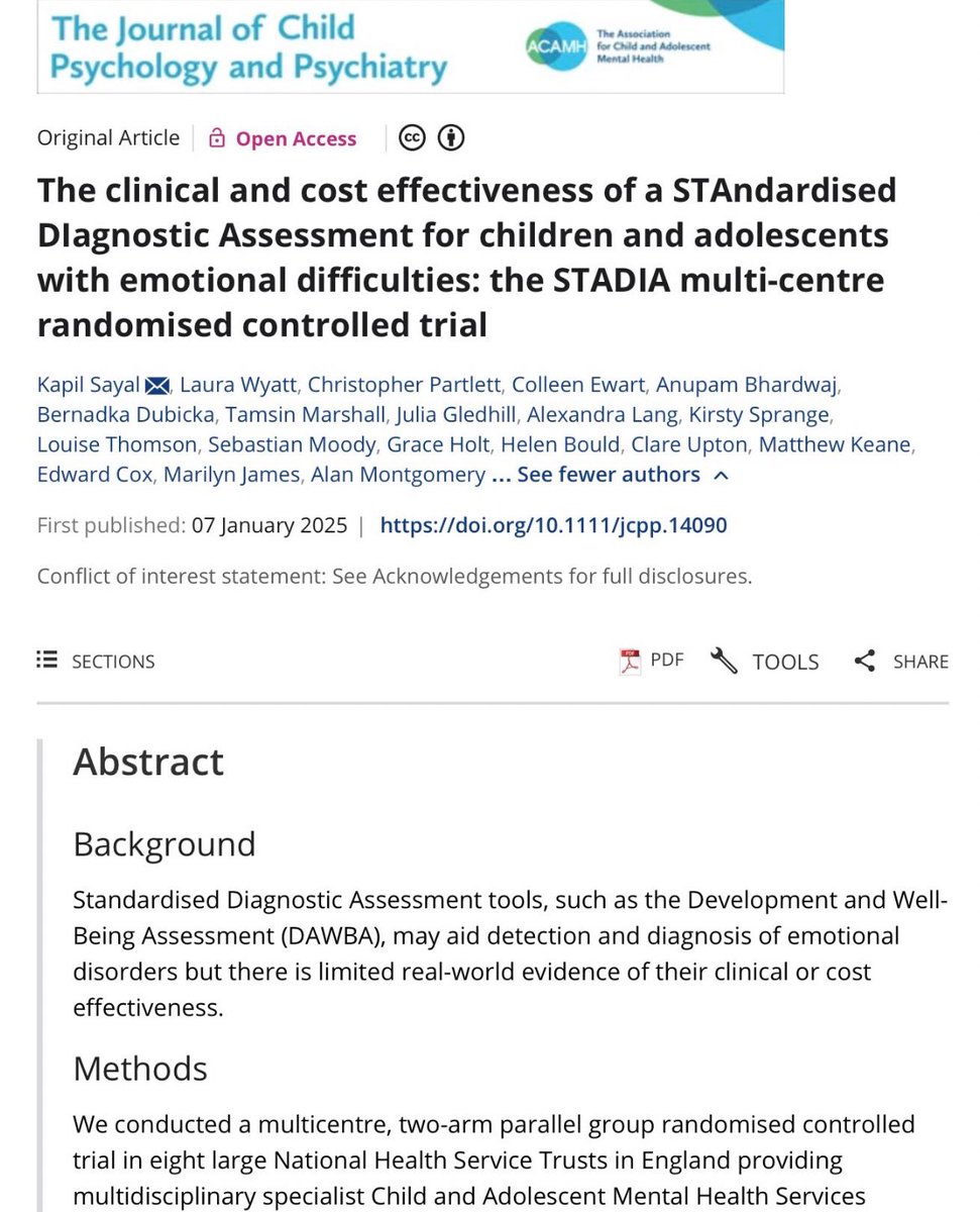 For our next presentation, Professor Kapil Sayal <a href="/CYPMHSResearch/">Professor Kapil Sayal 💙 CYPMHSResearch</a> asks: Are emotional disorders overdiagnosed in young people? He shares findings from a major multi-centre RCT on whether standardised assessments (SPAs) improve detection and outcomes in CAMHS #BIPAconference2025