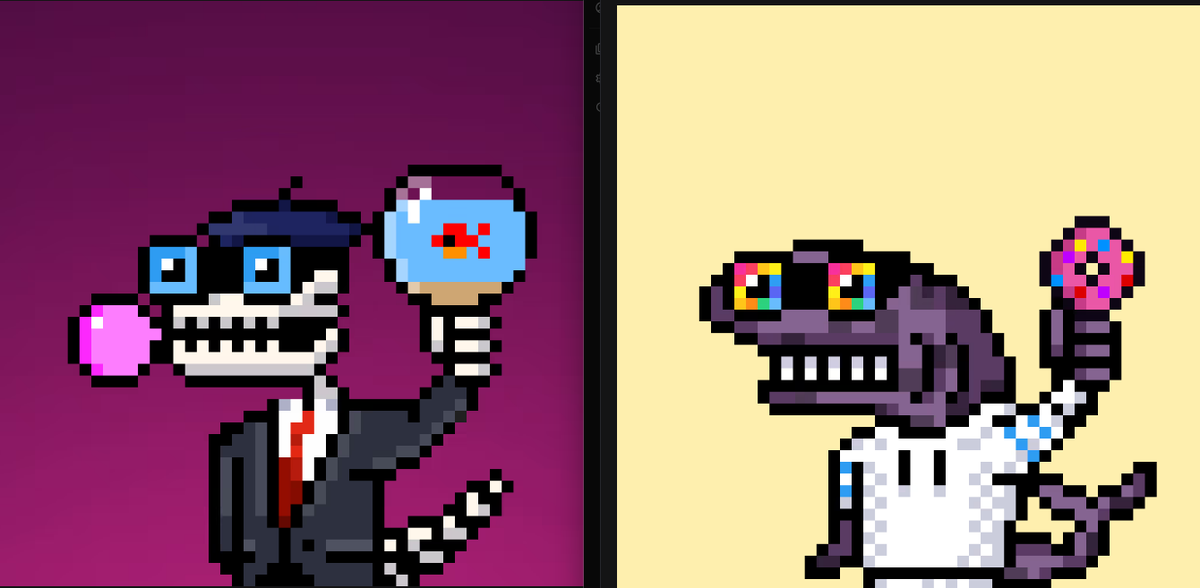 I own and have seen many Dynos, but those 2 are my absolute favourite Water and Fire Dynos.

Aesthetically very pleasing to my eye - proud to have them in my collection. Those 2 will be kept forever, no matter what.

<a href="/AngryDynomites/">Angry Dynomites Lab 🦖</a> #ProjectVoyagerDay24