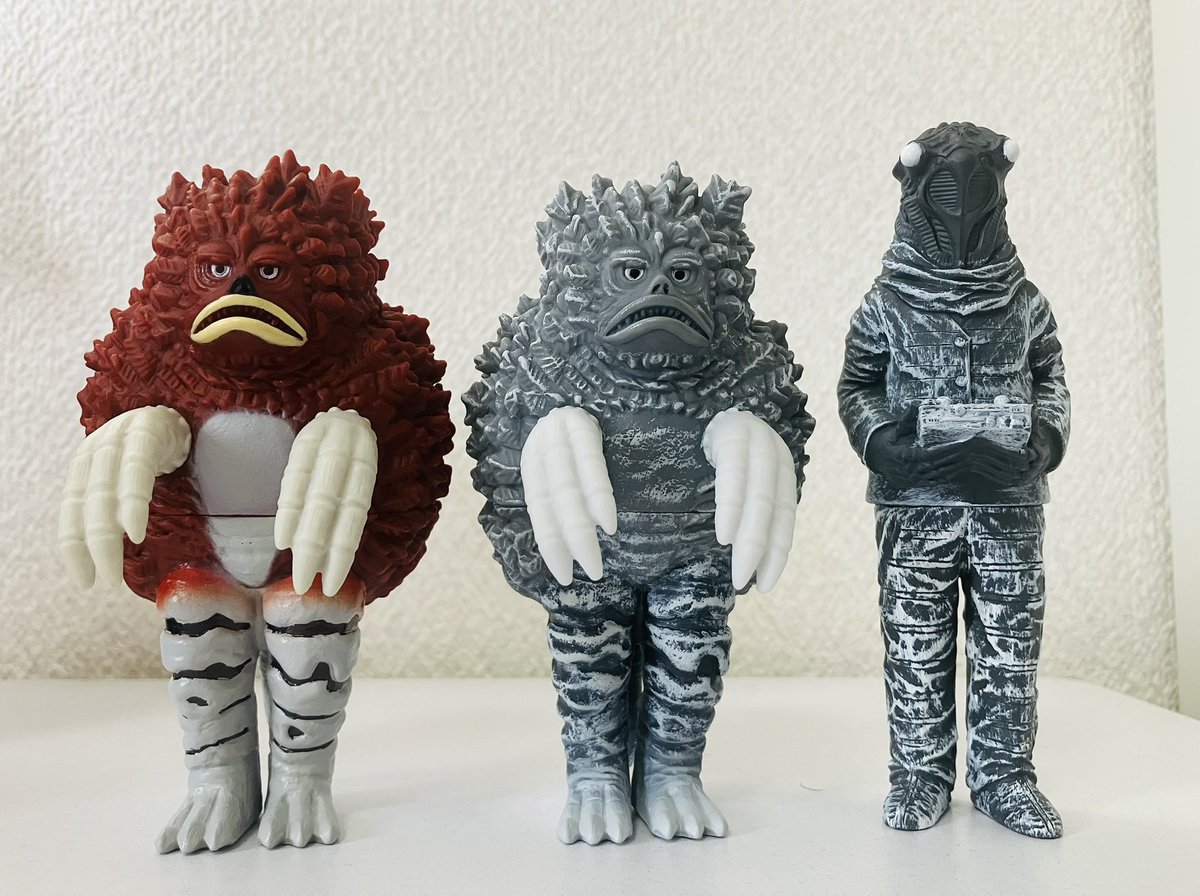 ガラモン　ソフビ　ノスタルジック　ヒーローズ　モノクロ　非売品 ガラモン ソフビ ノスタルジック ヒーローズ モノクロ 非売品 2025年