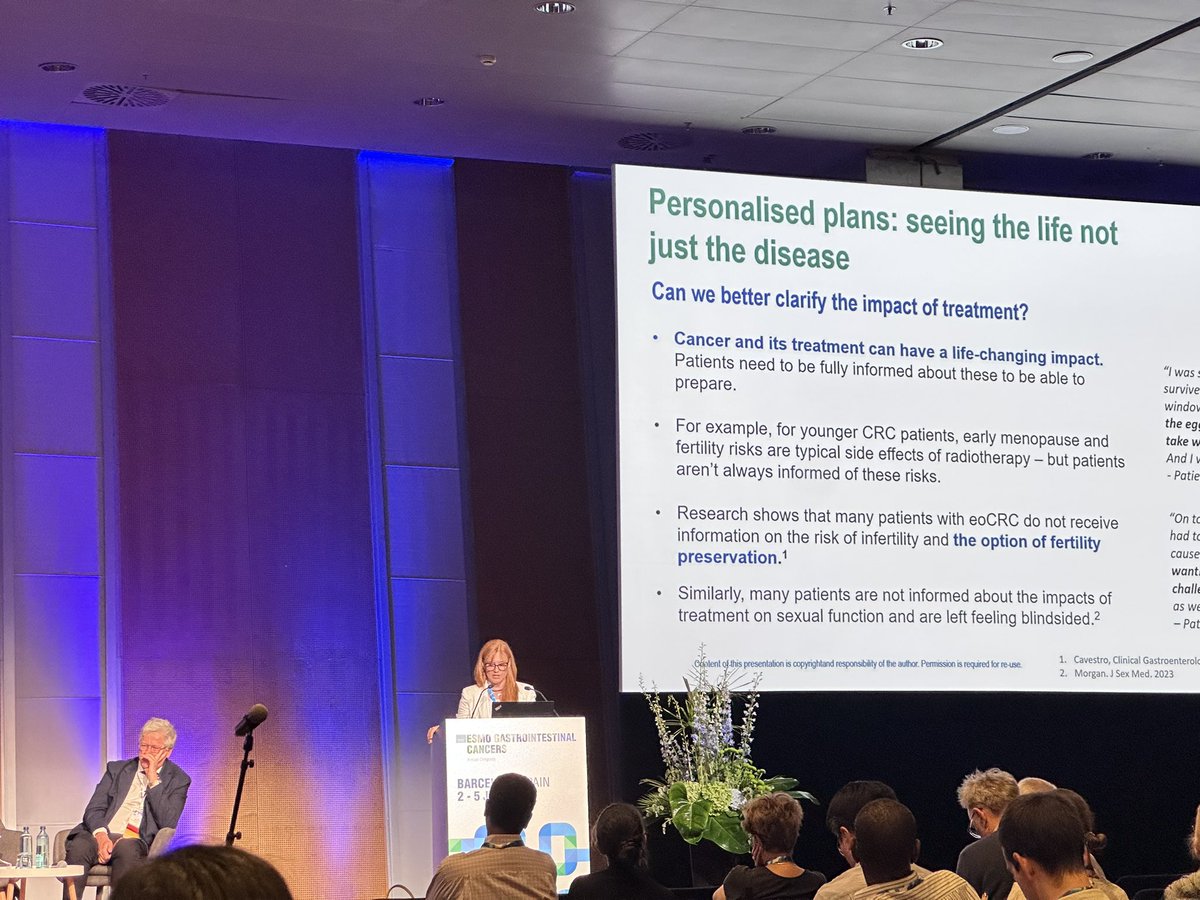 A compelling closing address by DICE <a href="/dice_europe/">Digestive Cancers Europe</a> CEO Zorana Maravic emphasing the vital importance of seeing ‘ the life of the patient not just the disease’ #GIESMO25 <a href="/myESMO/">ESMO - Eur. Oncology</a> <a href="/CancerInstIRE/">Trinity St James's Cancer Institute</a> <a href="/IrishCancerSoc/">Irish Cancer Society</a>