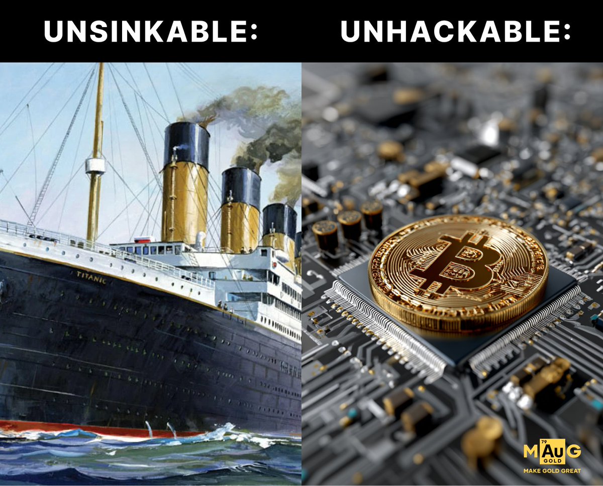 QUANTUM MAY BREAK BITCOIN. CHINA BUILDS YOUR CPU. THE NSA IS MONITORING THE SOFTWARE YOU PUT YOUR KEYS INTO. A LONG SUPPLY CHAIN BUILDS YOUR HARDWARE WALLET.

BUT SURE… YOUR BITCOIN IS SAFE. 😂