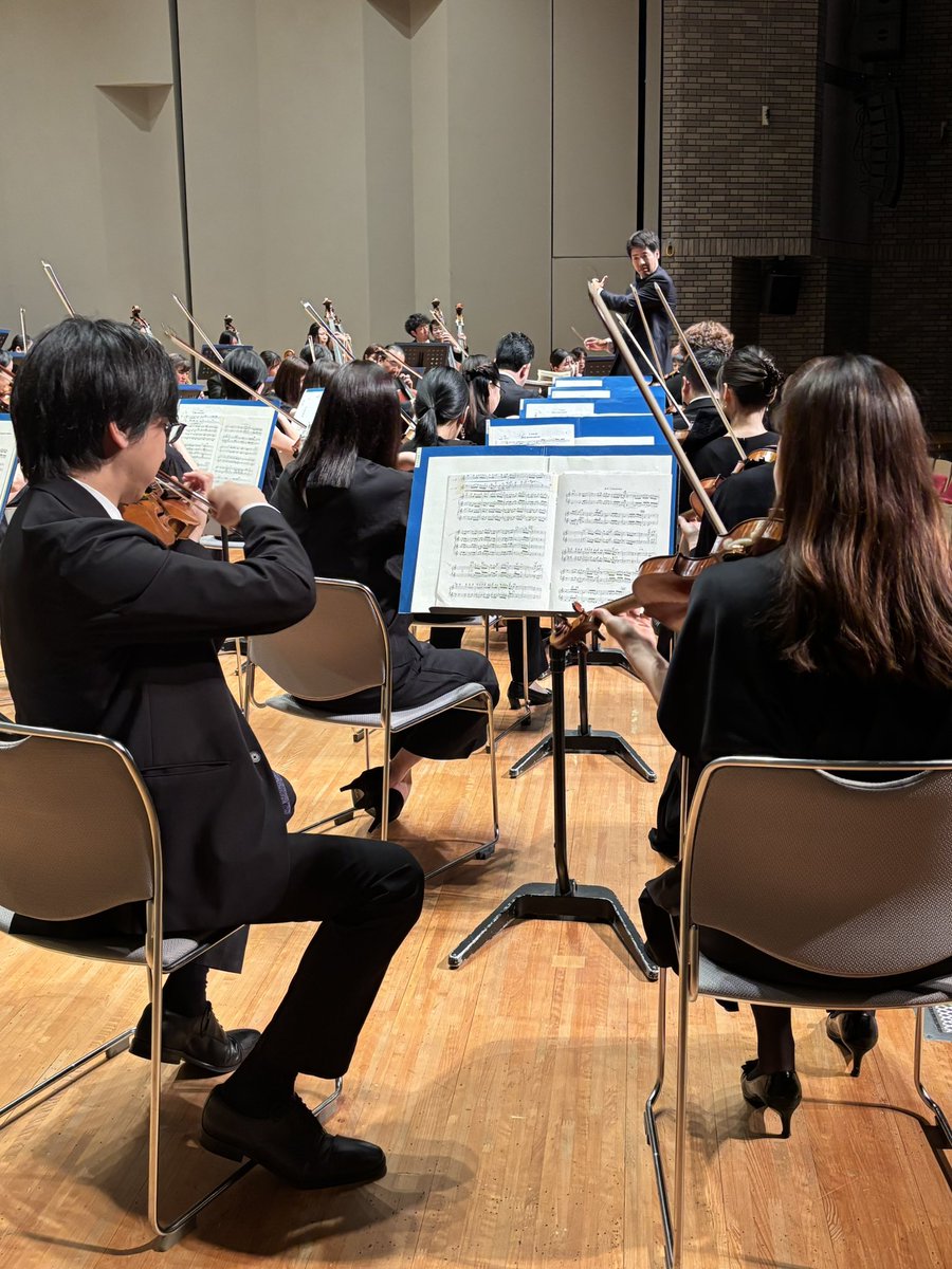 Osaka_phil's tweet photo. 吹田市文化会館メイシアターでの七夕コンサート🎋松本宗利音とピアノ松田華音さんで、ドビュッシーやラヴェル、ビゼーなどのフレンチプログラム🇫🇷をお届けしました🎶

松本宗利音の指揮者就任後初めての演奏会にご来場いただき、まことにありがとうございました😊これからも応援よろしくお願いします🙌 https://t.co/ZPo9K1vo8z