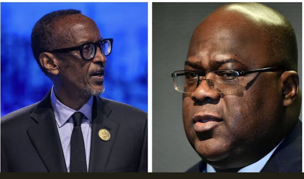 Lumumba Kambere Muyisa (@lumumbakambere) on Twitter photo #RDC_RWANDA: 07 jours après "l’accord de paix" vanté par <a href="/fatshi13/">Félix A. Tshisekedi</a>, <a href="/PaulKagame/">Paul Kagame</a> menace:
« Nous pouvons frapper Félix partout en RDC, jusqu’à chez lui. »
<a href="/fatshi13/">Félix A. Tshisekedi</a> doit partir, il n’inspire ni peur, ni respect. #RDC_RWANDA: 07 jours après "l’accord de paix" vanté par <a href="/fatshi13/">Félix A. Tshisekedi</a>, <a href="/PaulKagame/">Paul Kagame</a> menace:
« Nous pouvons frapper Félix partout en RDC, jusqu’à chez lui. »
<a href="/fatshi13/">Félix A. Tshisekedi</a> doit partir, il n’inspire ni peur, ni respect.