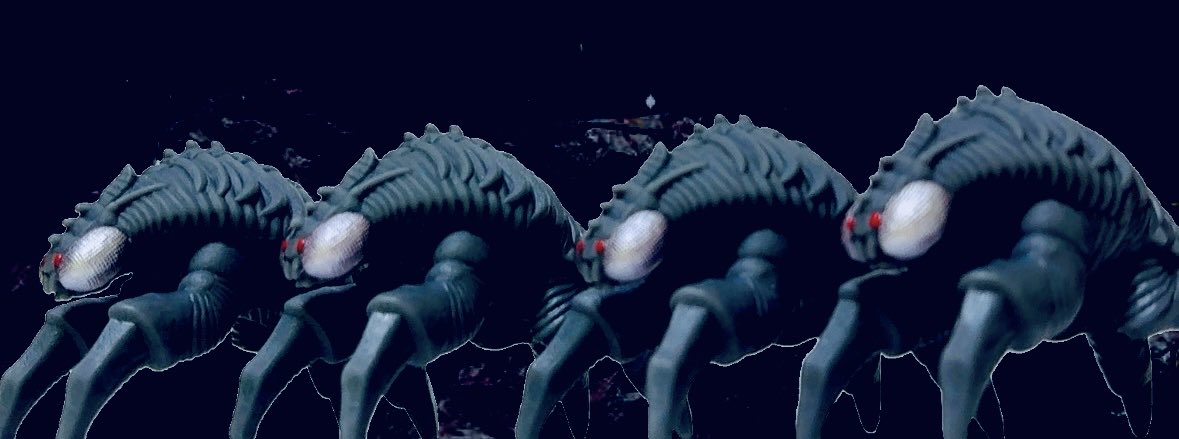 yusakirano's tweet image. 宇宙人がやってきた
宇宙甲獣ヴァグセクト登場