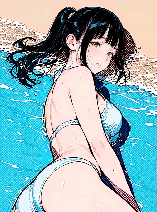 今日はビキニの日らしいので、仕方なく #ビキニの日