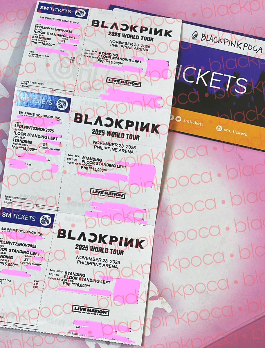 blackpinkpoca's tweet photo. wts lfb ph

want to sell, for sale only

blackpink deadline in bulacan

FLOOR STANDING DAY 2, LEFT

*meet up ✅
*last one (1) ticket avail!

send me a dm^

🏷️ lisa, jennie, rosé, jisoo, bp ph https://t.co/qw9CZzb8HY