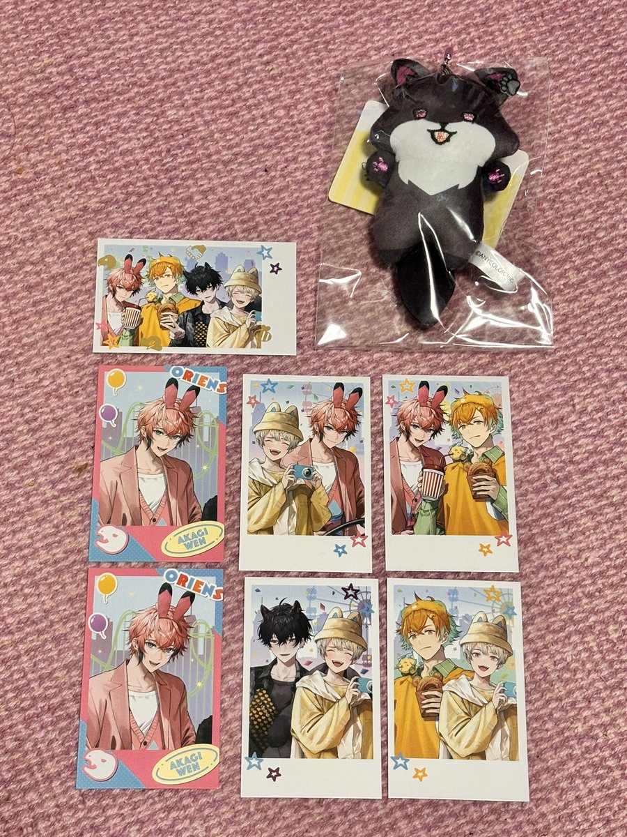 rprp4823's tweet photo. おでかけオリエンスチェキ風カード可愛い〜ウェンくんとマナくん率高い🙄笑
マナテツの顔可愛すぎる🤦‍♀️ https://t.co/WDm69HEd2V