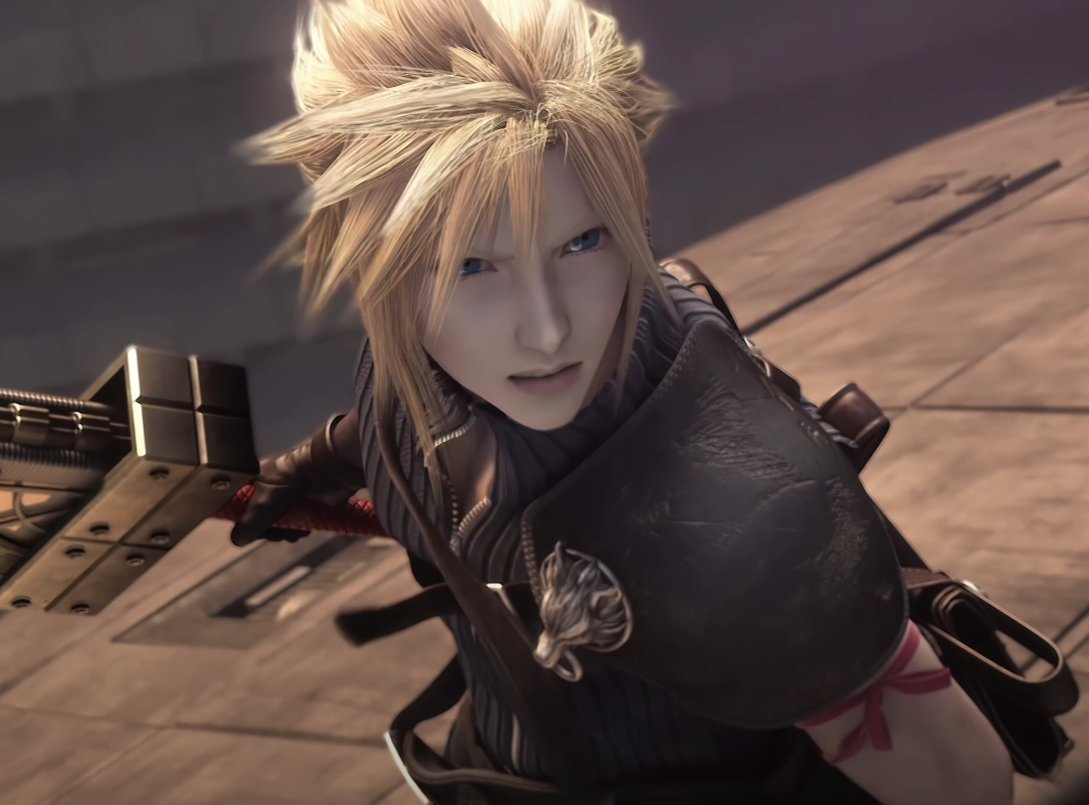 Laura38460211's tweet image. Nomura was on some spiritual and transcendental trip when he designed Advent Children Cloud.