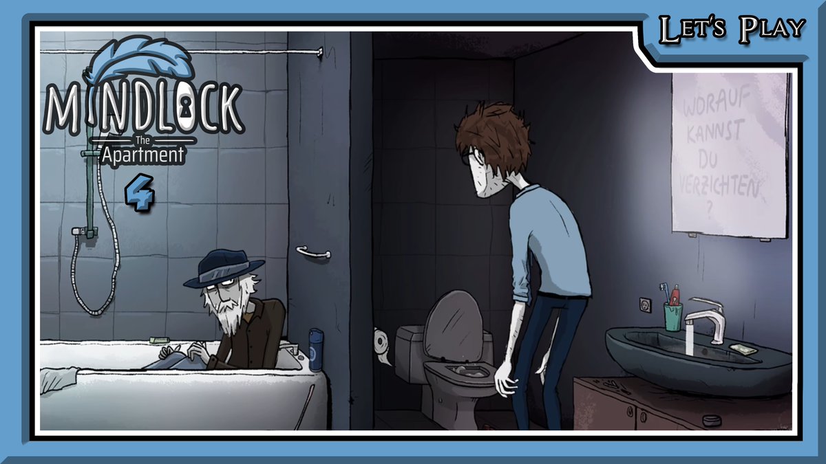 Z3ntusBl4ck's tweet image. MINDLOCK - THE APARTMENT #4 Worauf kann man verzichten? &amp;amp; der aufgeblasene Mr. Price #mindlocktheapartment #Mindlock #PointandClick #adventure

youtu.be/vBYn95gqrBY

#YouTuber #letsplay @Retweelgend @ChannelsSmall #smallyoutubercommunity #Gaming #creator