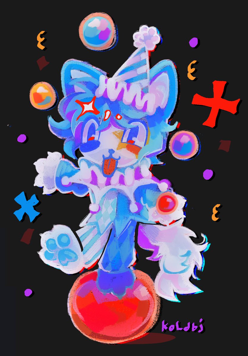 koldbj's tweet image. 🎀Attack on @Olskadraws !!! HONKY HONK &amp;gt;:)

#artfight2025
