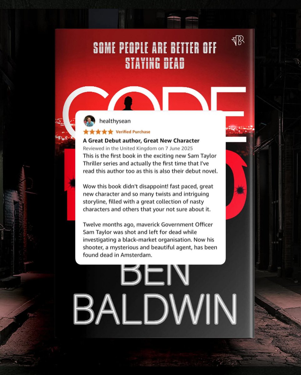 Ben Baldwin 
One of the best things about writing is getting your reviews in! Even the bad ones. This year we’ve had readers in the UK, USA, Canada and Australia! 🌍📚🎉⭐⭐⭐⭐⭐