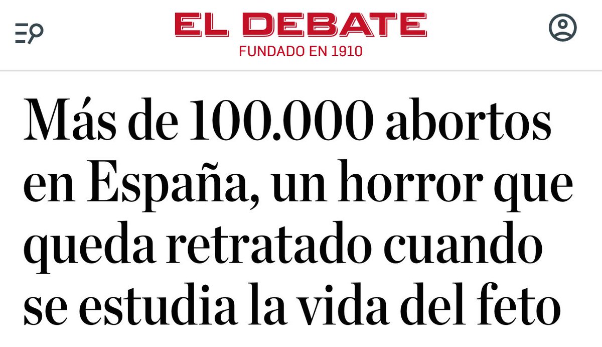 Triste aniversario de la ley más cruel que una sociedad libre puede aprobar.

Hace 40 años se dio luz verde al asesinato de nuestros niños en el vientre de sus madres.

Más de 300 niños mueren al día en España, más de 100.000 al año.

¡Sí a la vida, no a la cultura de la muerte!