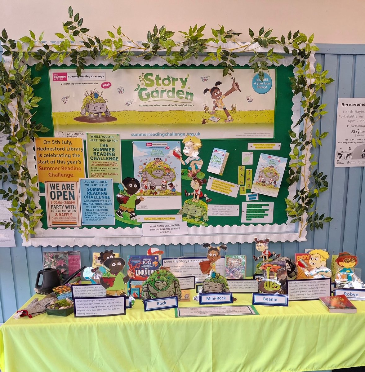 Hednesford Library (@hednesfordlib) on Twitter photo It’s launch day for the Summer Reading Challenge at Hednesford Library! We’re open until 2pm today and have lots of free activities and refreshments available for children who sign up for the challenge today 📚 It’s launch day for the Summer Reading Challenge at Hednesford Library! We’re open until 2pm today and have lots of free activities and refreshments available for children who sign up for the challenge today 📚