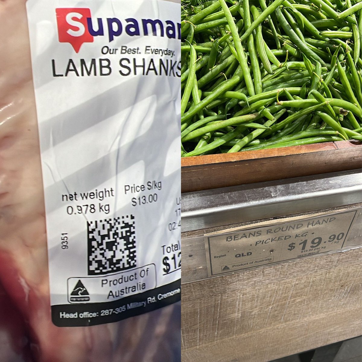 schmidtim's tweet image. Sorry kids, it’s lamb again.