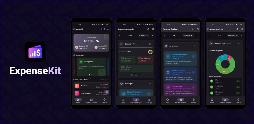 🚀 We’re LIVE! Meet ExpenseKit – the AI-powered Expense Tracker 💸📊

✅ Log expenses in seconds
🤖 Smart spending insights
📊 Budgets &amp; visual charts
☁️ Cloud sync
📱 Android: expensekitapp.com
Built with Flutter. Powered by AI.
#ExpenseKit #Fintech #Budgeting #finance #ai