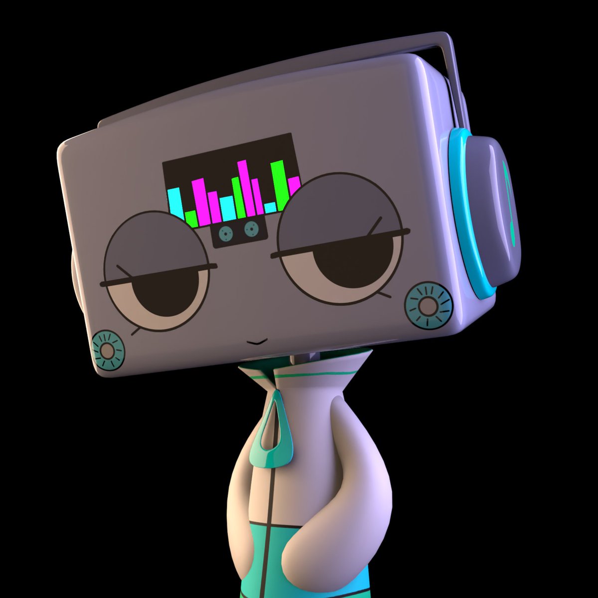 Starbruhz's tweet image. First attack of this years #artfight2025 !
Character is Audia, made by @Y0UR_DVMBG1RL
#artfight #blender3D #3D