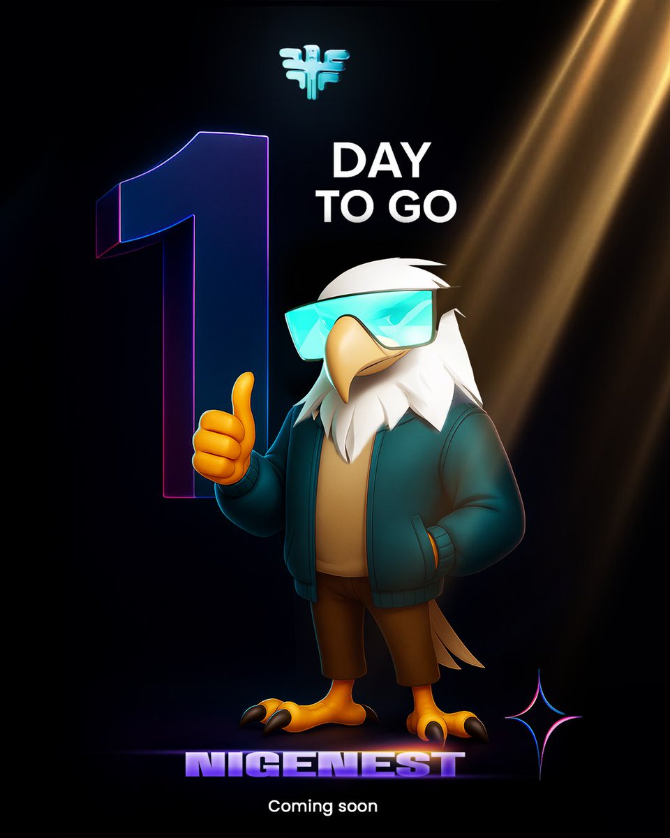 Virgin_6ixxty's tweet image. In just 24H, @NigeNest goes live not just as a token, but as a movement.

This launch is about empowering African minds through Web3.
A hub for innovation, connection, &amp;amp; real-world impact  built with purpose, not hype.

I'm not just watching... I’m part of the beginning.
$NIGE