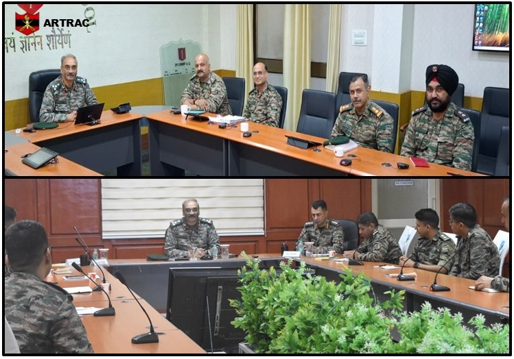 artrac_ia's tweet image. &quot;𝐁𝐨𝐨𝐬𝐭𝐢𝐧𝐠 𝐃𝐢𝐠𝐢𝐭𝐚𝐥 𝐓𝐫𝐚𝐧𝐬𝐟𝐨𝐫𝐦𝐚𝐭𝐢𝐨𝐧&quot;

Directorate General of Information Systems, #DGIS outreach team led by Brig NP Singh, Brig MISO  interacted with Training establishments, Army War College, #AWC, #TheInfantrySchool and  Military College of…