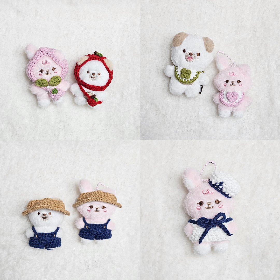 🧶쁘쁘멀 뜨개 옷  RT 이벤트🧶

RT 해주신 분들 중 추첨을 통해 뜨개 옷 1종을 드립니다

※당첨되신 분들은 원하시는 뜨개옷을 고르실 수 있습니다
(쁘쁘멀 전부 호환가능)
(턱받이 뜨개는 데멀 쁘멀 쁘쁘멀도 다 가능)